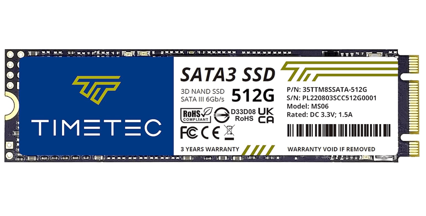 M2 SATA 512GB TIMETEC
