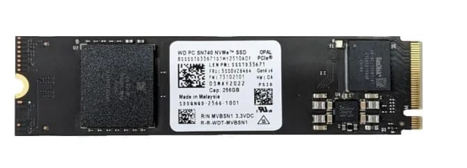 M2 NVME 256GB WESTERN DIGITAL GEN 4X4