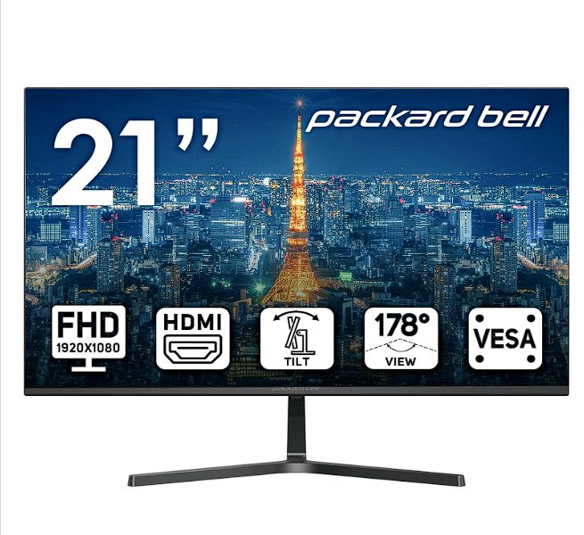 MONITOR 21 PULGADAS PACKARD BELL — MONITOR en Pasto, Nariño