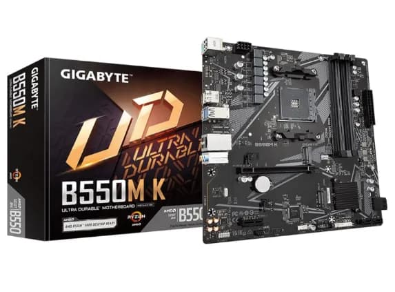 MOTHERBOARD GIGABYTE B550M K
