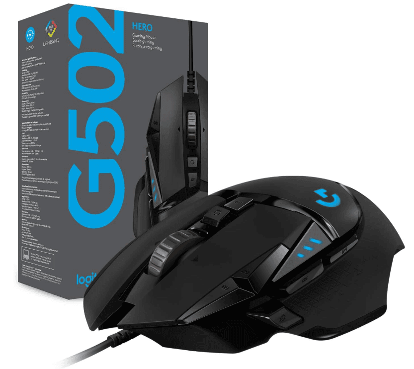 MOUSE GAMER LOGITECH G502 HERO — MOUSE en Pasto, Nariño
