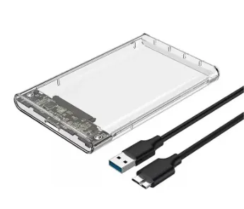 CAJA PARA DISCO SATA 3.0 TRANSPARENTE — CAJA PARA DISCO en Pasto, Nariño