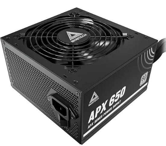 FUENTE DE PODER 650W MONTECH APX 80 PLUS WHITE