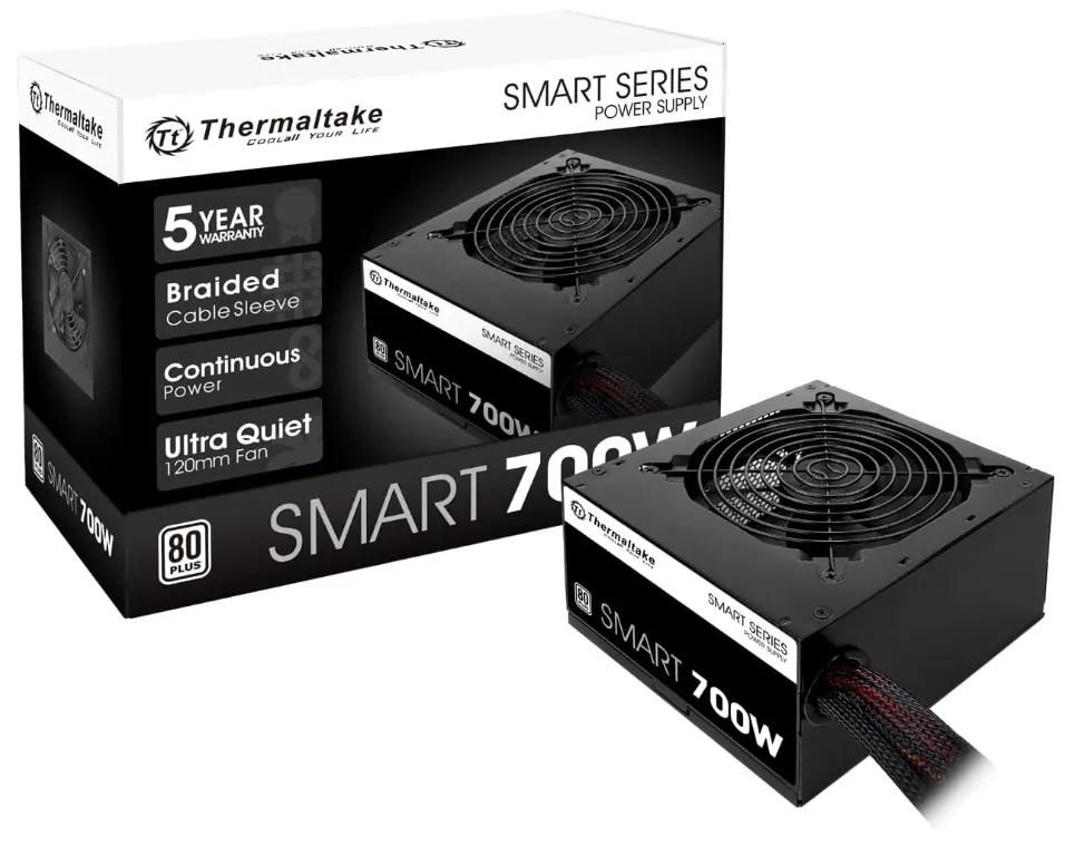 FUENTE DE PODER 700W THERMALTAKE 80 WHITE — FUENTE DE PODER en Pasto, Nariño