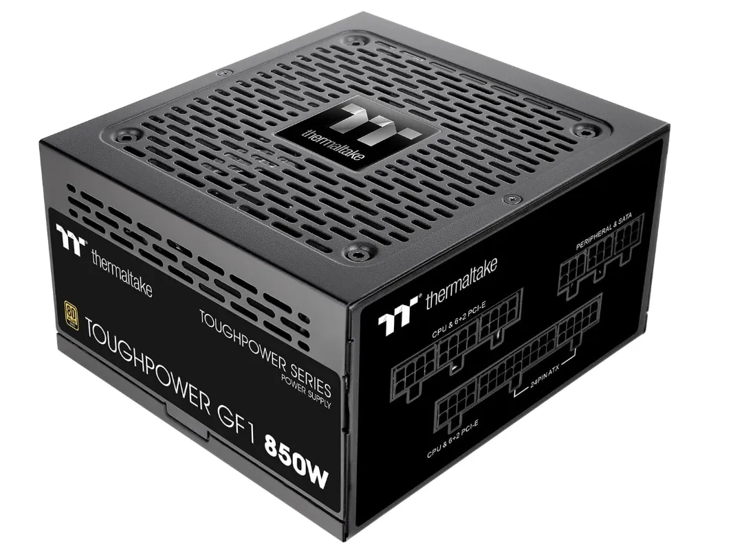 FUENTE DE PODER 850W THERMALTAKE GF1 PLUS GOLD