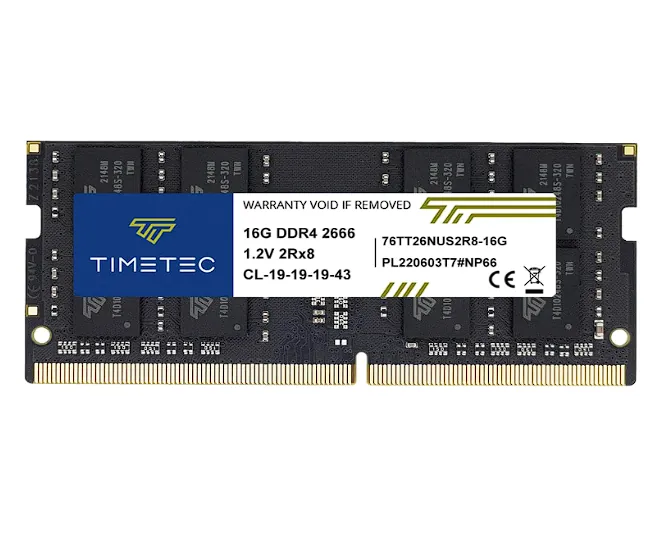 RAM LAPTOP DDR4 16GB TIMETEC 2666 — RAM en Pasto, Nariño