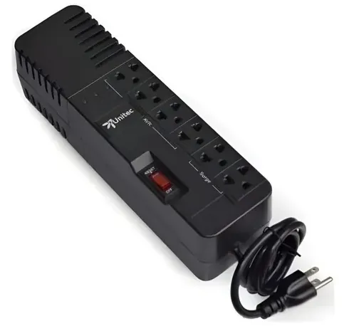 REGULADOR UNITEC 990VA 6 TOMAS — REGULADORES Y UPS en Pasto, Nariño