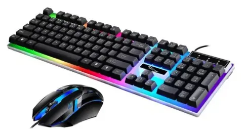 COMBO TECLADO Y MOUSE RGB NEGRO JEDEL GAMER — COMBOS en Pasto, Nariño